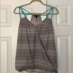 Express wrap tank top